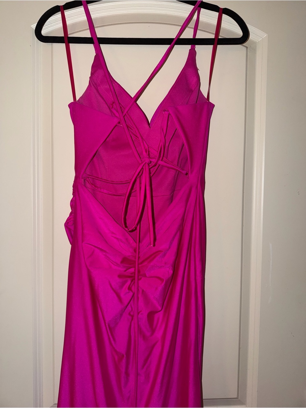 GB girls Hot Pink Strappy Slip Dress